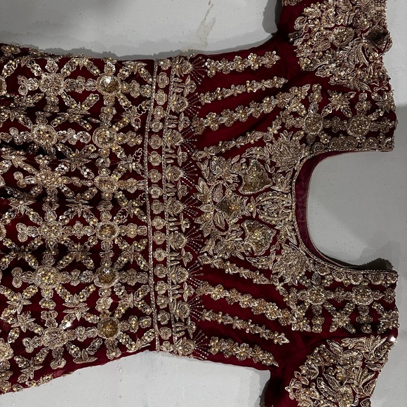 Custom Pakistani Indian Bridal Wedding Dress - Picture 4 of 5